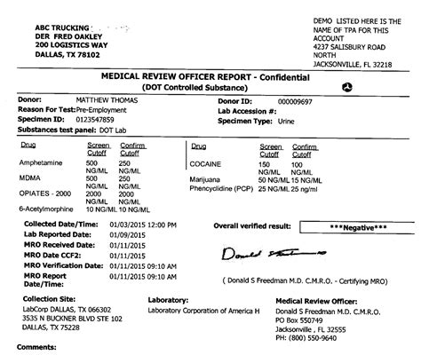class c medical result meaning